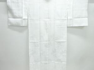 菊桐模様織出し単衣長襦袢